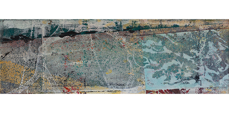Kayak06 oil painting on board by Ian Harrold, for sale at Porthminster Gallery, St Ives, Cornwall
