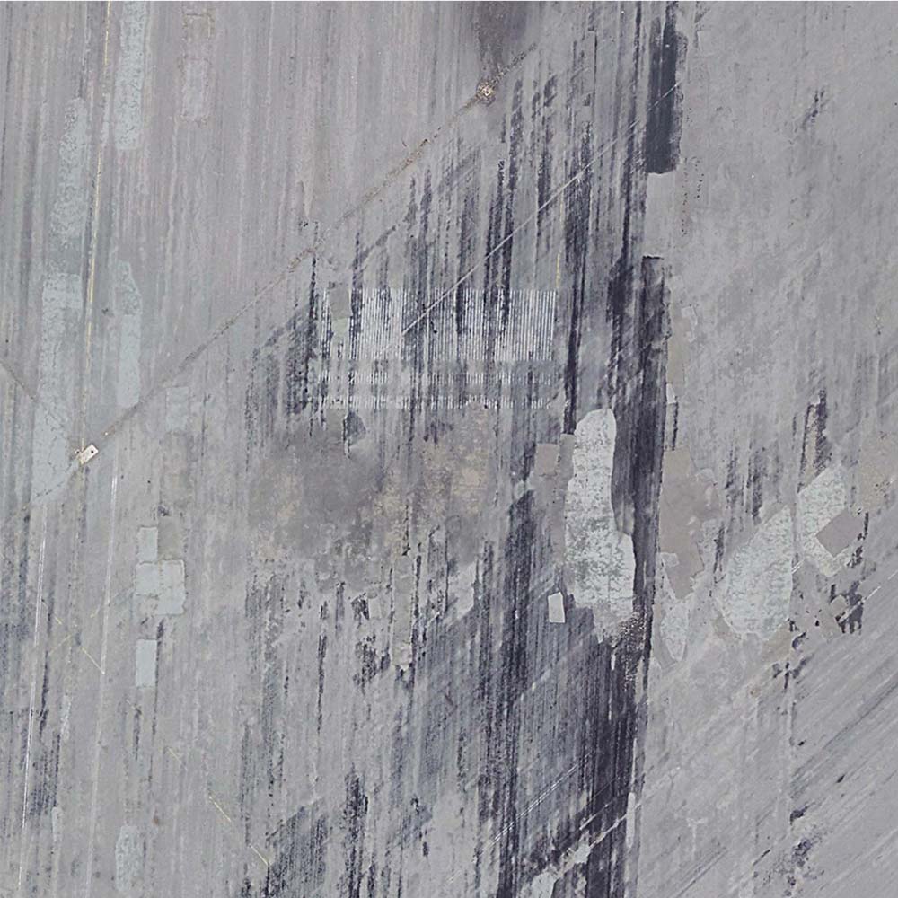 Detail of aerial view of an air base. Source inspiration for Take Flight