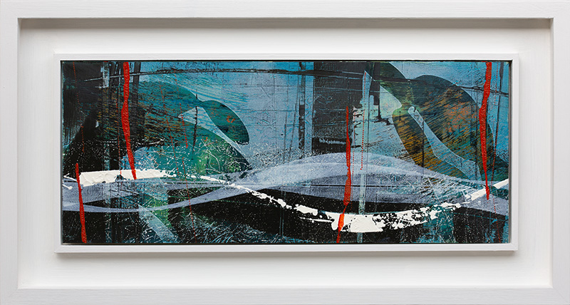 Beyond_the_Sea_Roads#06 oil painting on board by Ian harrold at the Porthminster gallery